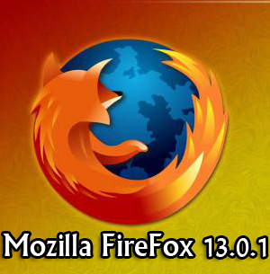 متصفح MoZilla FireFox 13.0.1